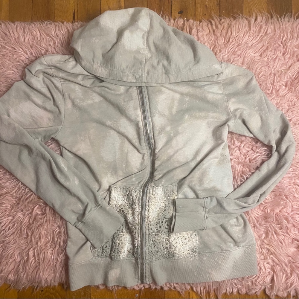 Multi-Colored Zip Up
